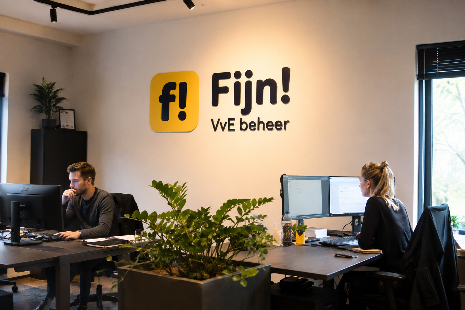 Het kantoor van fijn! VvE beheer in Rijswijk